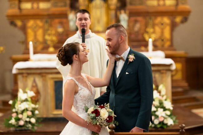 Photographe mariage messe Saint-Mitre-les-Remparts