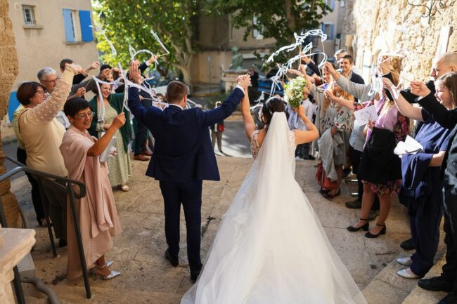 Reportage photo mariage église Berre-l’Étang