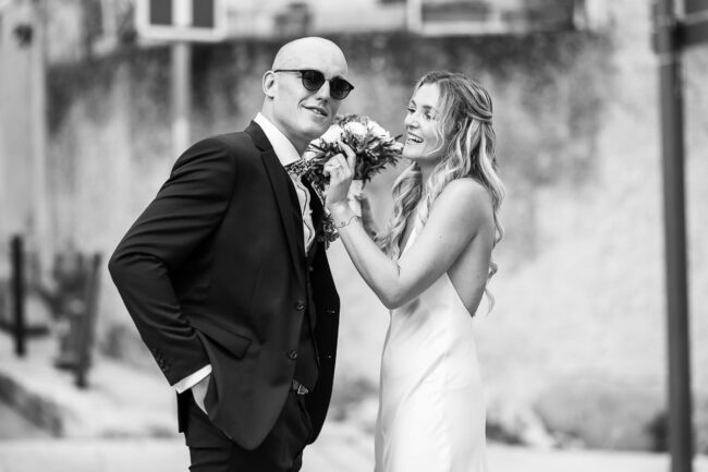 Reportage photo mariage cérémonie civile Aubagne