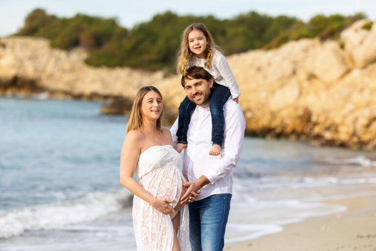 Séance photo grossesse Cote bleue