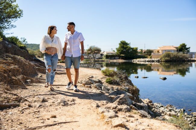 Séance photo grossesse La Fare-les-Oliviers 13580