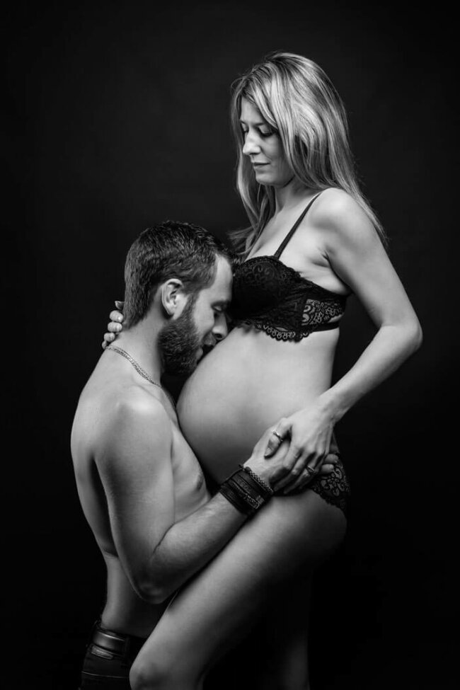 Shooting photo Grossesse en studio Marignane