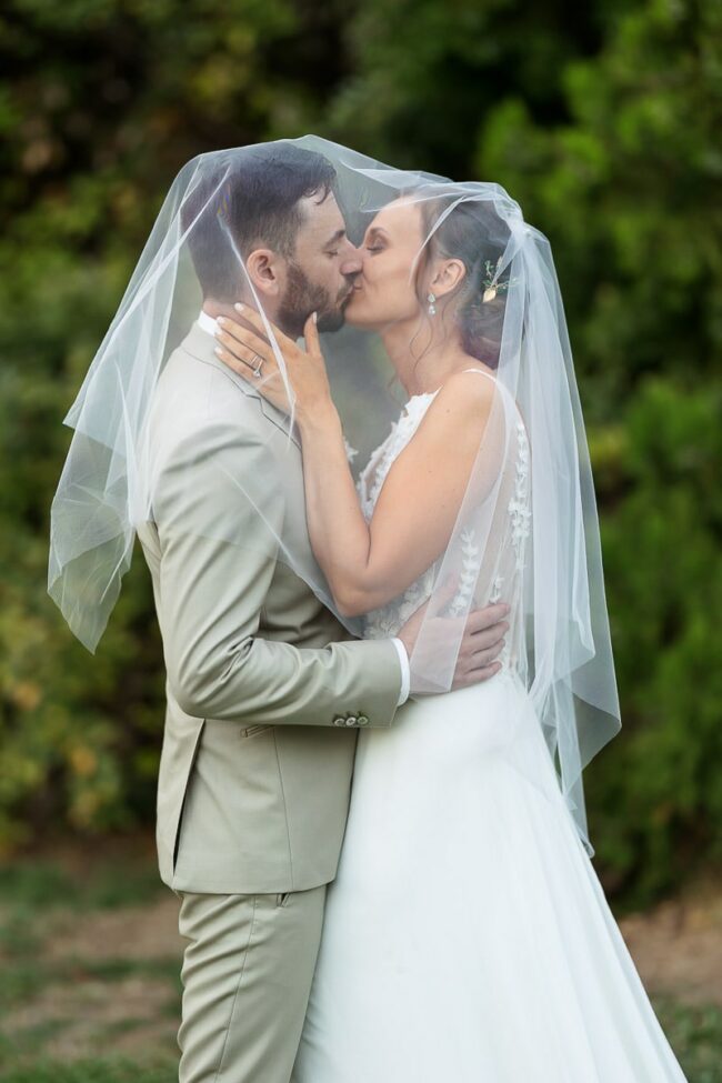 Photographe mariage domaine viticole Trets