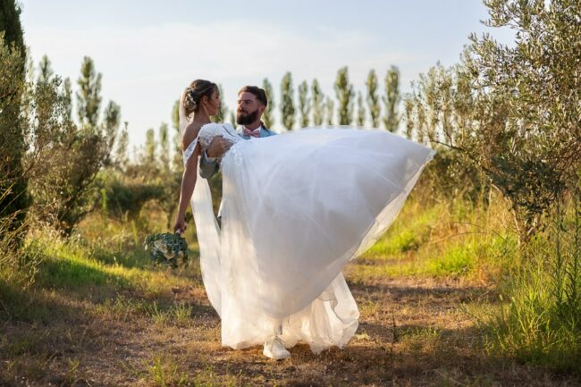Photographe mariage lumière Provence