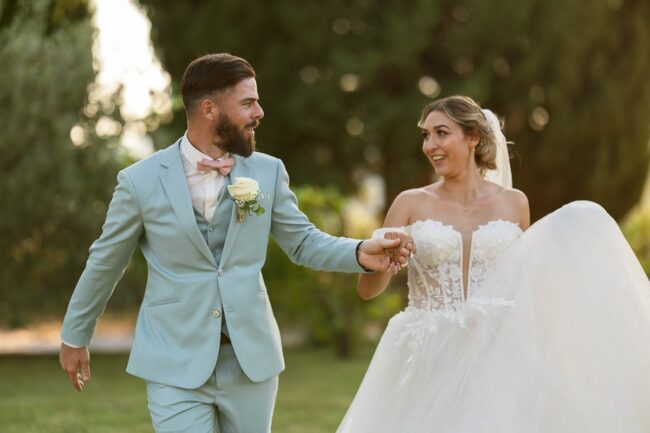Photographe mariage plage Côte Bleue