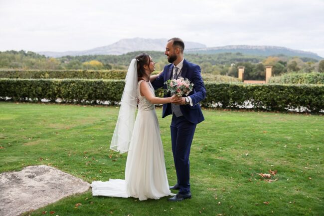 Photographe mariage tendance Aubagne