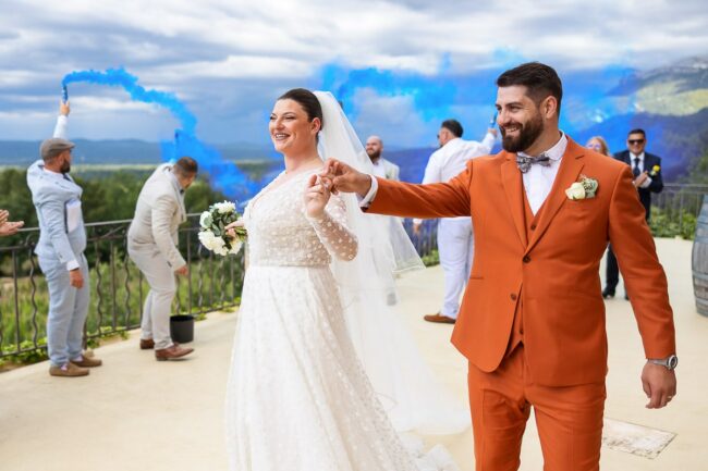 Photo mariage moment convivial Vitrolles