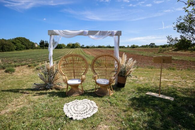 Photo mariage plan de table Martigues