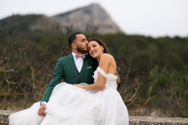 Photographe mariage after baignade Sausset-les-Pins