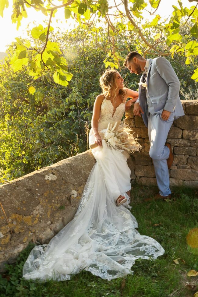 Photographe mariage champêtre Marseille