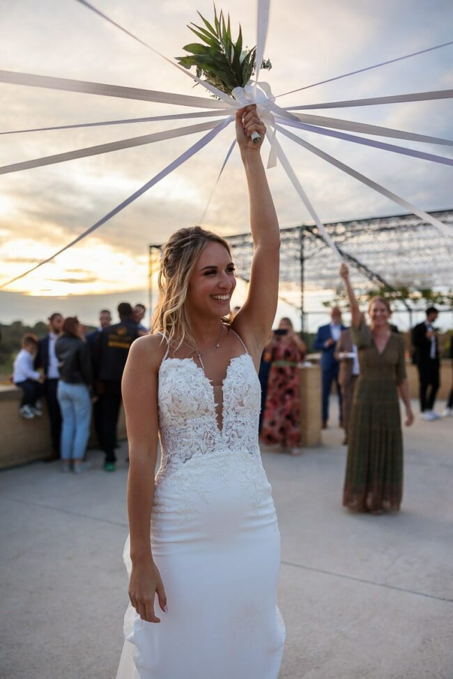 Photographe mariage jeux des rubans Aix-en-Provence