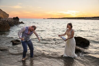 Photographe mariage plage Martigues
