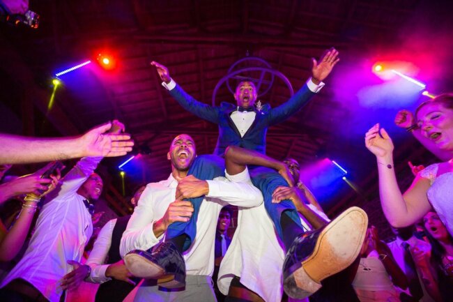 Photographe-mariage-var-Château de Roquefeuille-soirée