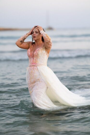 Photographie mariage Carro coucher de soleil plage