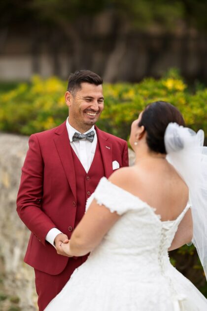 Photographie mariage coucher de soleil plage Carry-le-Rouet