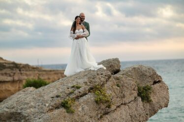 Reportage photo mariage fin de journée plage