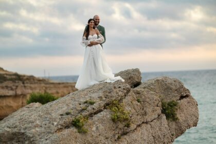 Reportage photo mariage fin de journée plage