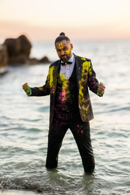 Séance photo after Day ambiance sauvage Sausset