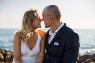 Séance photo after wedding heure dorés Côte Bleue