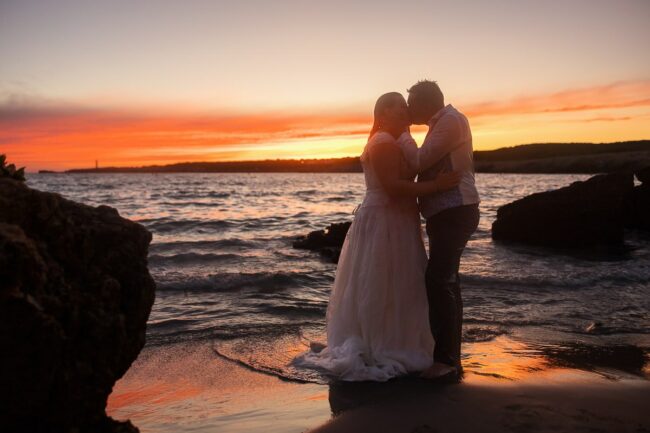 Séance photo mariage Côte Bleue