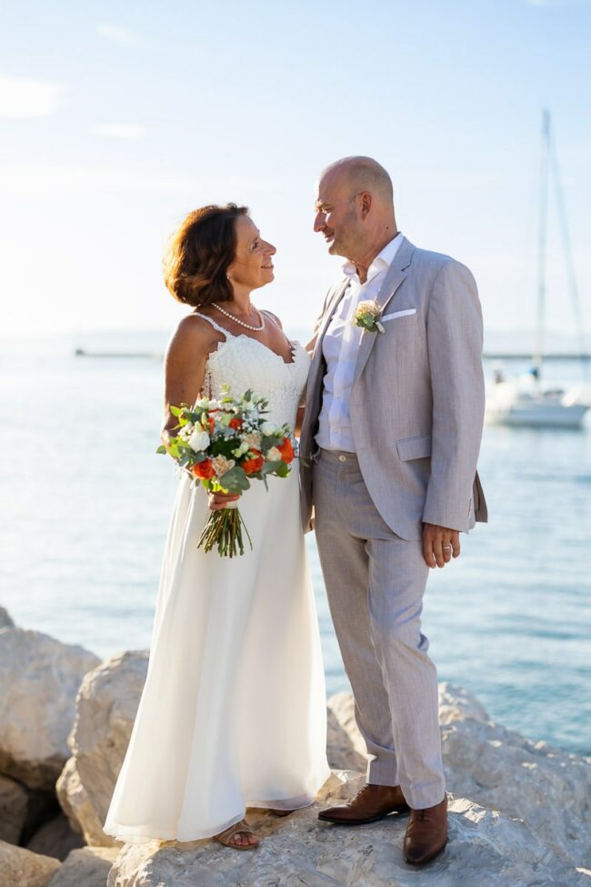 Photo mariage bord de mer Marseille Jessy Murcia Photography