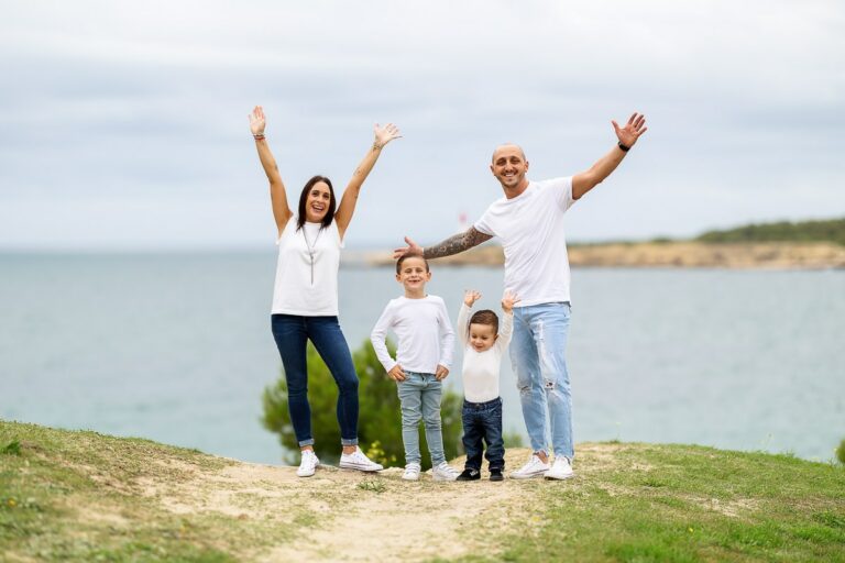 Photo de famille naturelle à Marseille