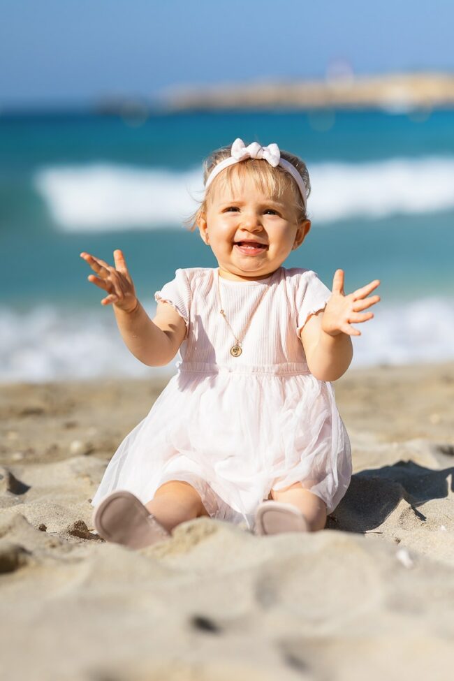 Photo de famille simple et spontanée à Vitrolles