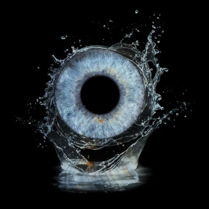 Photo iris à Martigues Effet Water