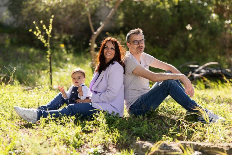 Photographe de famille à la plage à Rognac