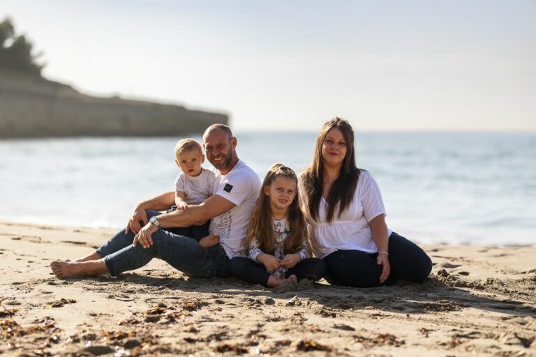 Photographe famille à Côte Bleue