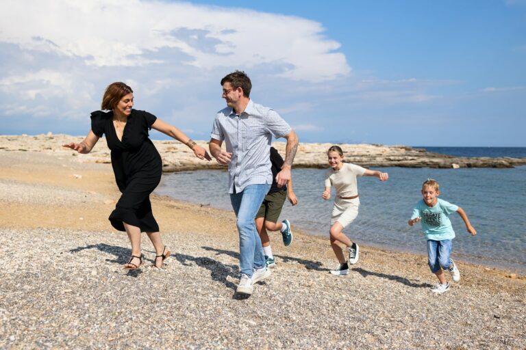 Shooting Famille au bord de mer
