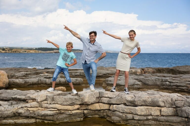 Shooting photo famille Cote bleue