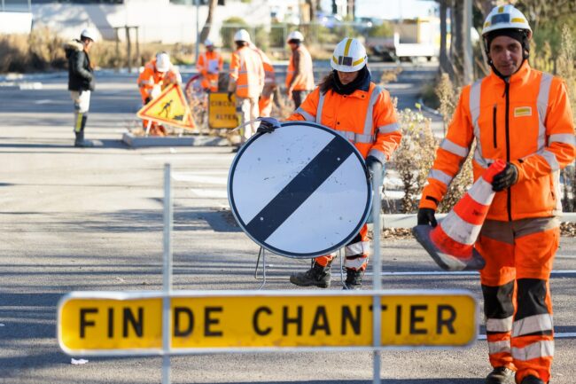 Reportage-photo-chantier-autoroutier Aubagne