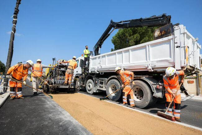 Reportage-photo-chantier-autoroutier Fos sur Mer
