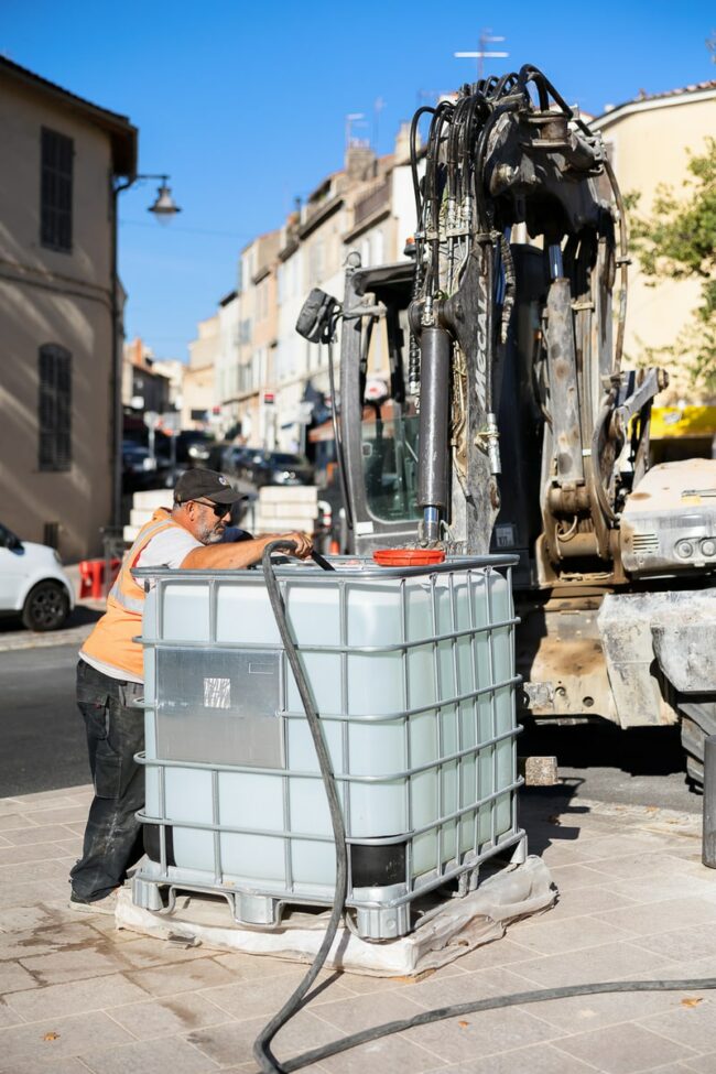 Reportage-photo-chantier-autoroutier Salon de Provence