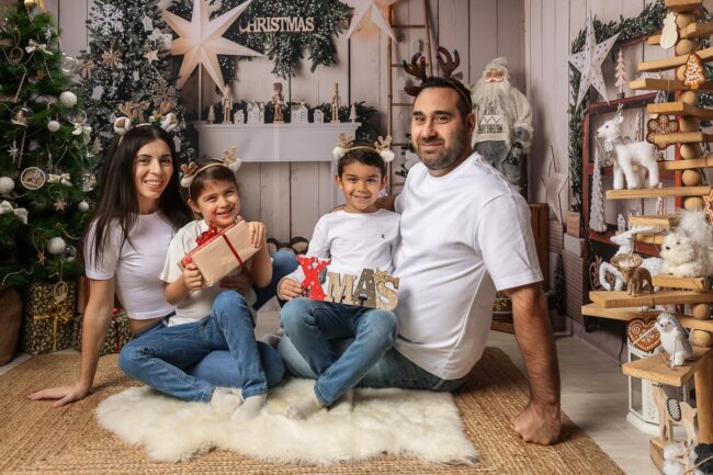 Mini séance famille Noël Lambesc