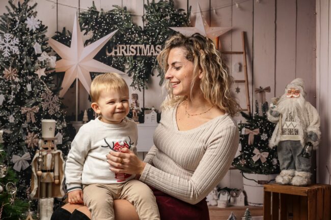 Photographe ambiance Noël Lançon-Provence