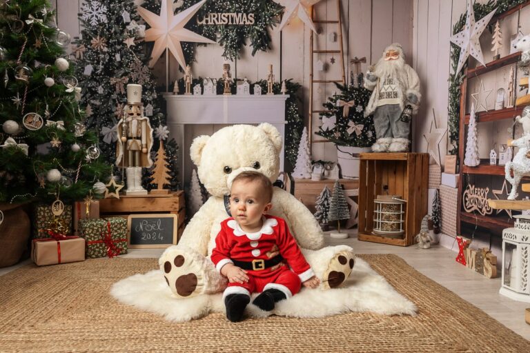 Photographe décor de Noël Martigues