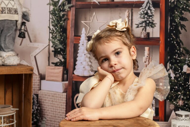 Séance photo décor de Noël Sausset-les-Pins