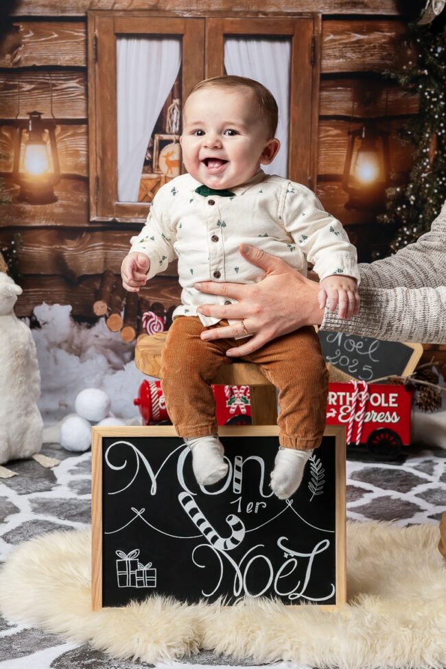 Mini séance Noël ambiance festive à Salon-de-Provence