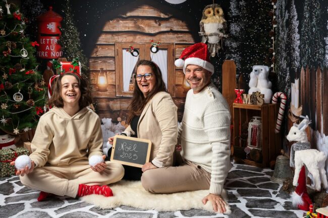 Mini séance Noël en lumière douce à Marseille