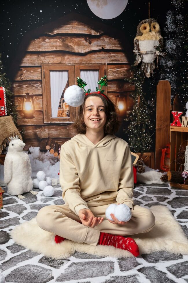 Mini séance Noël traditionnelle à Sausset