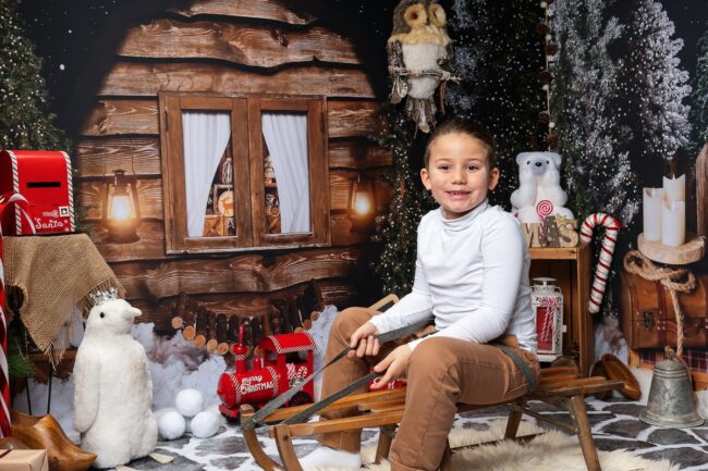 Séance Noël magique 2025 à Martigues Jessy Murcia Photography