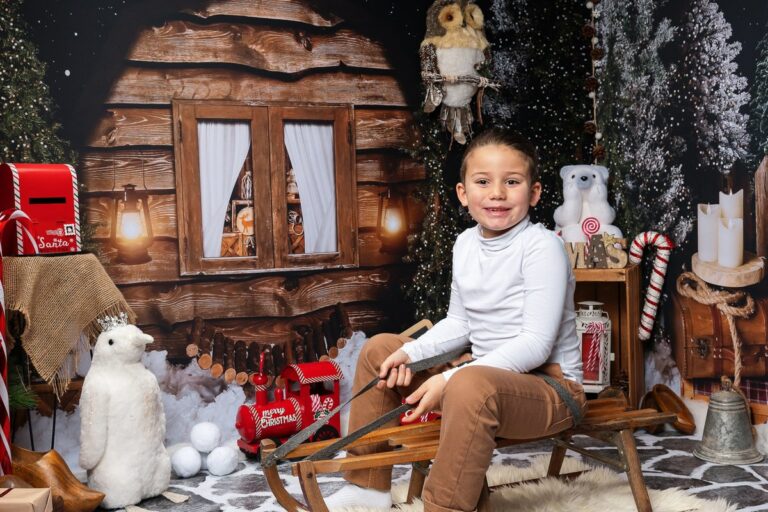 Séance Noël magique 2025 à Martigues Jessy Murcia Photography