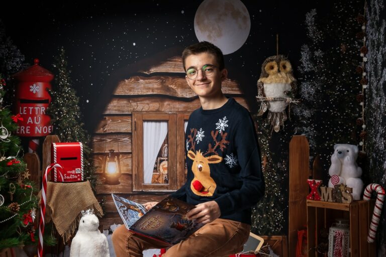 Séance Noël photographe Provence à Marignane