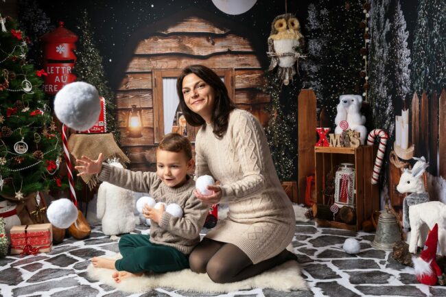 Séance photo Noël en famille à Marseille