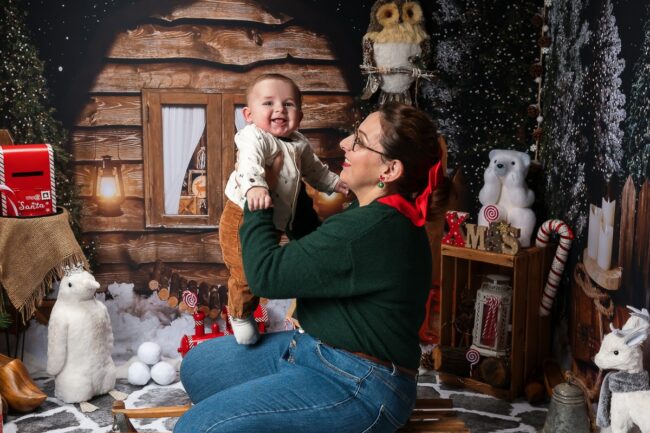 Séance photo Noël famille à Marseille