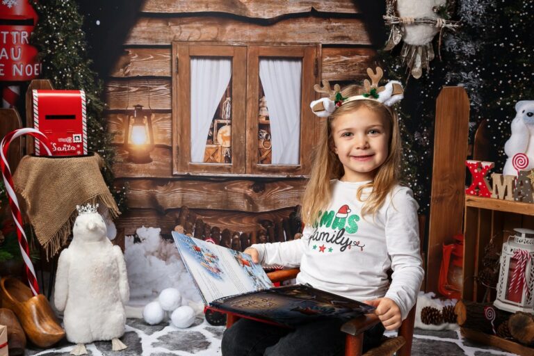 Séance photo Noël naturelle 2025 à Vitrolles Jessy Murcia Photography