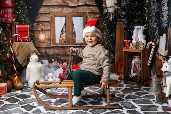 Shooting Noël extérieur à Aix-en-Provence