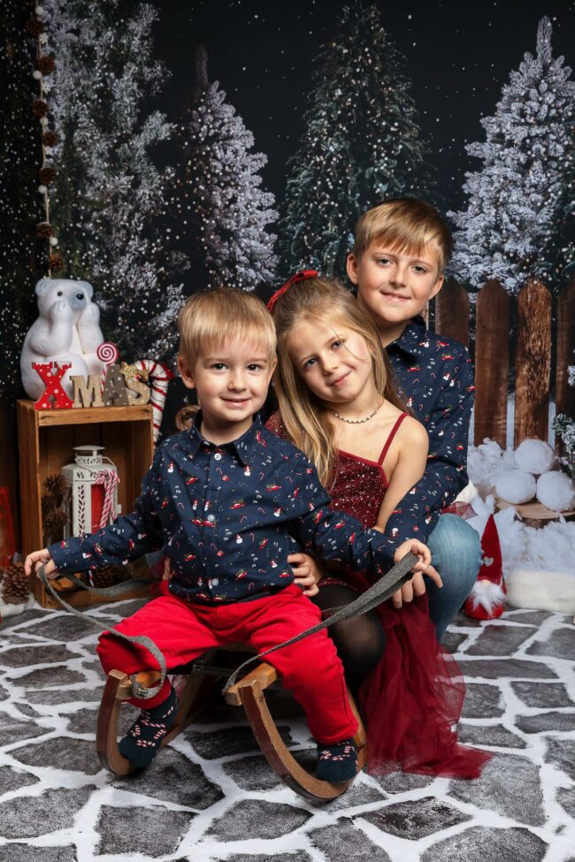 Shooting Noël familial à Martigues